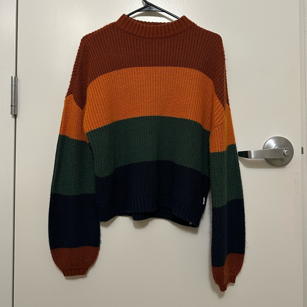 Brixton Madero Striped Knit Sweater